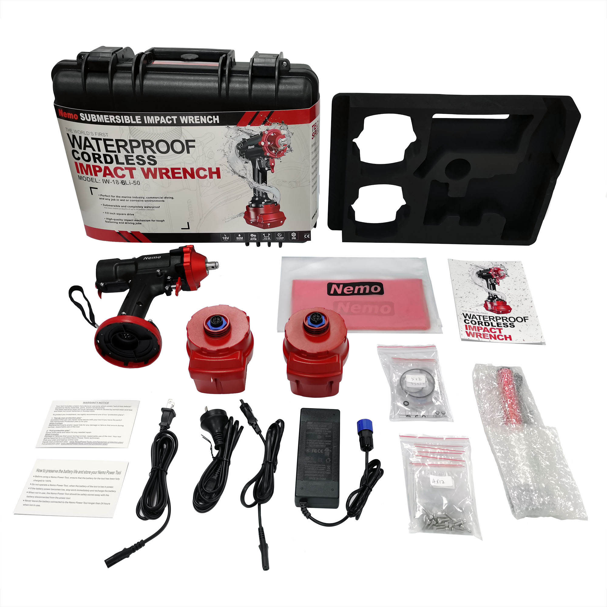 NEMO Underwater Impact Driver Kit